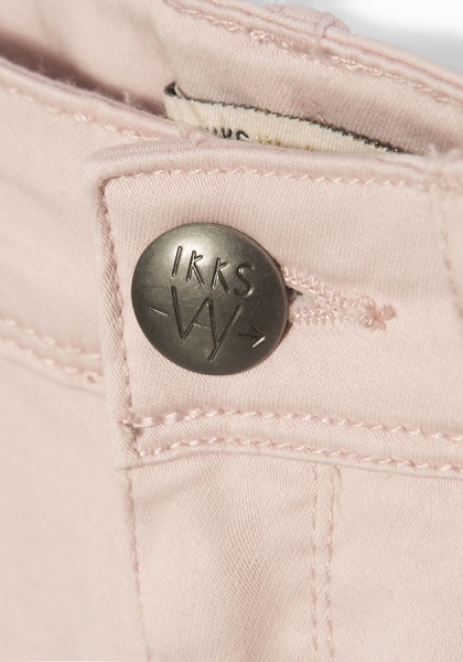 WAY by IKKS Tom Boy slim fit pants rose poudre